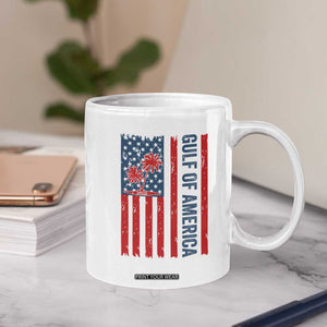 Funny Gulf Of US America Est 2025 Coffee Mug USA American Flag TS02 Print Your Wear