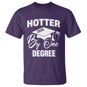 Funny Hotter By One Degree Graduation 2025 T Shirt TS11 Purple Print Your Wear