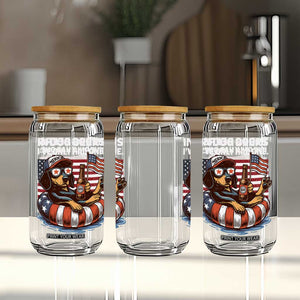 Funny In Dog Beers I've Only Had One Glass Can 4th Of July Drinking Dachshund Beer American Flag TS11 Print Your Wear