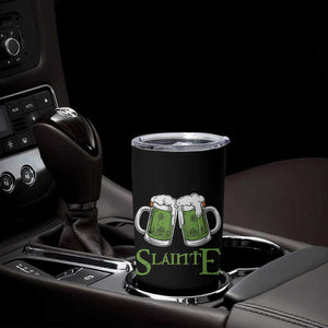 Funny Irish Beer Drinking Tumbler Cup Slainte St Patrick's Day Shamrock Beer Mugs TS11 Print Your Wear