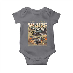 Funny Italian Brainrot Croco Avian Wars Baby Onesie Bombardino Crocodilo Bombombini Gusini Gen Z Meme TS11 Charcoal Print Your Wear