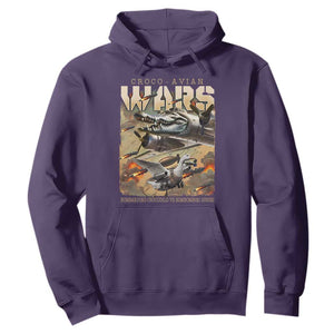 Funny Italian Brainrot Croco Avian Wars Hoodie Bombardino Crocodilo Bombombini Gusini Gen Z Meme TS11 Purple Print Your Wear