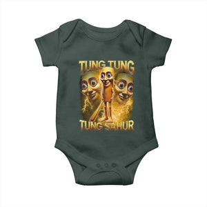 Funny Italian Brainrot Tung Tung Tung Sahur Baby Onesie Gen Z Meme TS11 Print Your Wear
