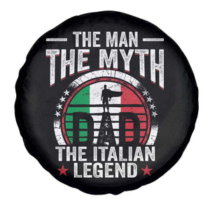 Funny Italian Dad Spare Tire Cover The Man The Myth The Italian Legend TS11 Print Your Wear