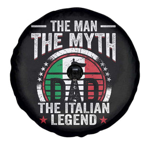 Funny Italian Dad Spare Tire Cover The Man The Myth The Italian Legend TS11 Print Your Wear