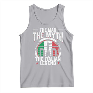 Funny Italian Dad Tank Top The Man The Myth The Italian Legend TS11 Athletic Heather Print Your Wear