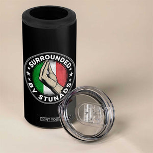 Funny Italian Slang 4 in 1 Can Cooler Tumbler Surrounded By Stunads Che Vuoi TS11 Print Your Wear