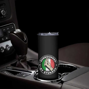Funny Italian Slang Skinny Tumbler Surrounded By Stunads Che Vuoi TS11 Print Your Wear