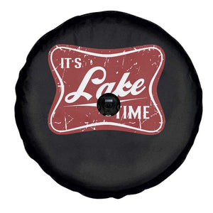 Funny It's Lake Time Spare Tire Cover Lake Life Summer Vacation TS11 Print Your Wear