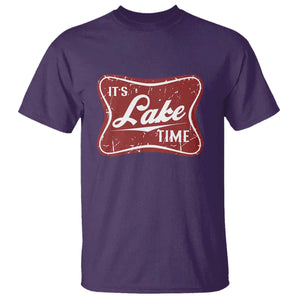 Funny It's Lake Time T Shirt Lake Life Summer Vacation TS11 Purple Print Your Wear