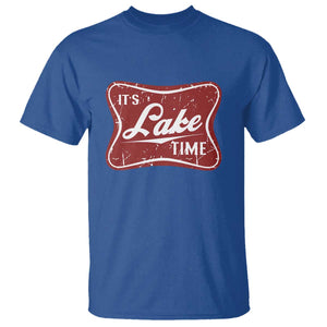 Funny It's Lake Time T Shirt Lake Life Summer Vacation TS11 Royal Blue Print Your Wear