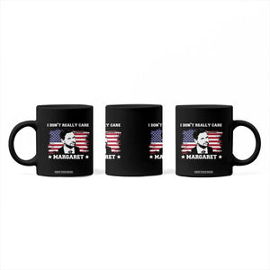 Funny JD Vance Coffee Mug I Don't Really Care Margaret American Flag TS02 Print Your Wear