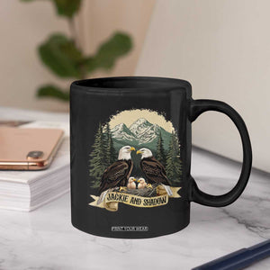 Funny Jackie And Shadow Eagle Family Matching Coffee Mug Eagle Lover TS11 Print Your Wear