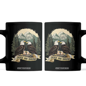 Funny Jackie And Shadow Eagle Family Matching Coffee Mug Eagle Lover TS11 Black Print Your Wear