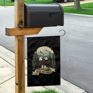 Funny Jackie And Shadow Eagle Family Matching Garden Flag Eagle Lover TS11 Print Your Wear