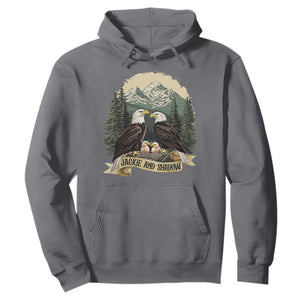 Funny Jackie And Shadow Eagle Family Matching Hoodie Eagle Lover TS11 Charcoal Print Your Wear