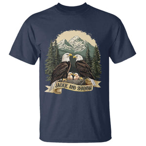 Funny Jackie And Shadow Eagle Family Matching T Shirt Eagle Lover TS11 Navy Print Your Wear