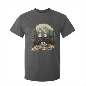 Funny Jackie And Shadow Eagle Family Matching T Shirt For Kid Eagle Lover TS11 Dark Heather Print Your Wear