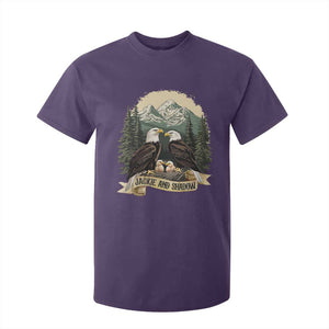 Funny Jackie And Shadow Eagle Family Matching T Shirt For Kid Eagle Lover TS11 Purple Print Your Wear