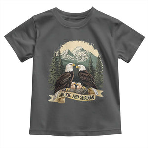 Funny Jackie And Shadow Eagle Family Matching Toddler T Shirt Eagle Lover TS11 Dark Heather Print Your Wear