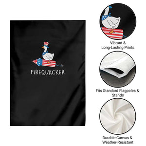 Funny July 4th Goose Garden Flag Patriotic Goose Firework Firequacker Independence Day TS10 Print Your Wear