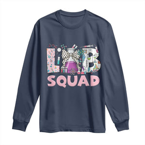 Funny Lab Squad Chemistry Laboratory Week Long Sleeve Shirt TS11 Navy Print Your Wear