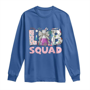 Funny Lab Squad Chemistry Laboratory Week Long Sleeve Shirt TS11 Royal Blue Print Your Wear