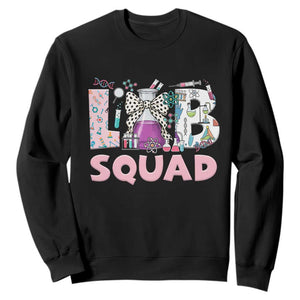 Funny Lab Squad Chemistry Laboratory Week Sweatshirt TS11 Black Print Your Wear