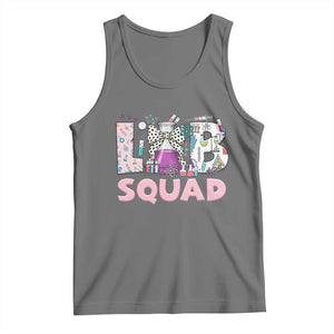 Funny Lab Squad Chemistry Laboratory Week Tank Top TS11 Black Heather Print Your Wear