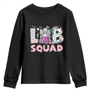 Funny Lab Squad Chemistry Laboratory Week Youth Sweatshirt TS11 Black Print Your Wear