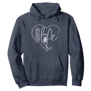 Funny Laboratory Life Lab Chemistry Scientist Hoodie TS11 Navy Print Your Wear