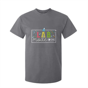 Funny Laboratory Scientist T Shirt For Kid Lab Mode On Chemistry Medical TS11 Charcoal Print Your Wear