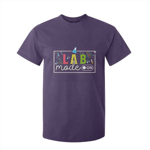 Funny Laboratory Scientist T Shirt For Kid Lab Mode On Chemistry Medical TS11 Purple Print Your Wear