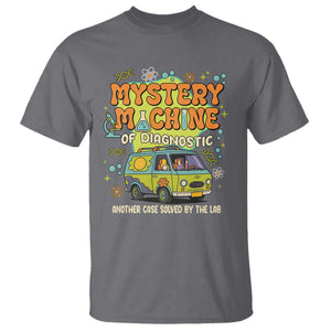 Funny Laboratory Week Scientist T Shirt Mystery Machine Of Diagnostic Chemistry Medical Van TS11 Charcoal Print Your Wear