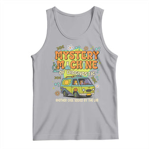 Funny Laboratory Week Scientist Tank Top Mystery Machine Of Diagnostic Chemistry Medical Van TS11 Athletic Heather Print Your Wear