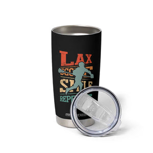 Funny Lax Score Smile Repeat Tumbler Cup Lax Lacrosse Lover TS11 Print Your Wear