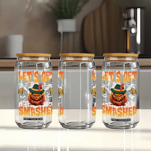 Funny Let's Get Smashed Glass Can Oktoberfest Pumpkin Beer Tyrolean Hat TS11 Print Your Wear