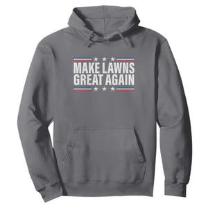 Funny Make Lawns Great Again Hoodie Lawn Mower Dad Gardener TS11 Charcoal Print Your Wear