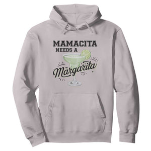 Funny Mamacita Needs A Margarita Hoodie Magarita Cocktail Lover TS11 Ice Gray Print Your Wear