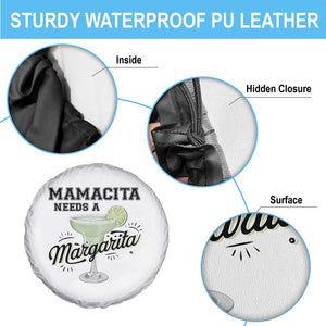Funny Mamacita Needs A Margarita Spare Tire Cover Magarita Cocktail Lover TS11 Print Your Wear