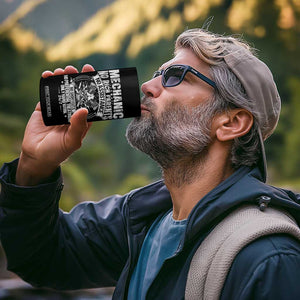 Funny Mechanic No Rich Parents No Assistance No Handouts 4 in 1 Can Cooler Tumbler Car Mechanic Garage TS11 Print Your Wear