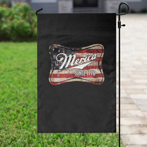 Funny Merica Since 1776 Garden Flag 4th of July Beer Lover American Flag TS11 Print Your Wear