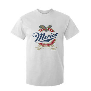 Funny Merica Since 1776 T Shirt For Kid 4th of July Beer Lover Eagle TS11 White Print Your Wear