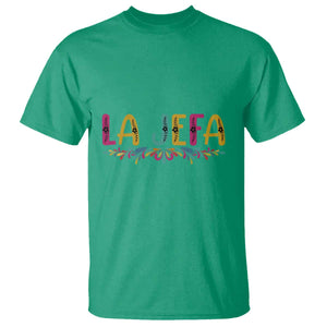 Funny Mexican Spanish La Jefa Boss T Shirt Mexican Flowers TS11 Irish Green Print Your Wear