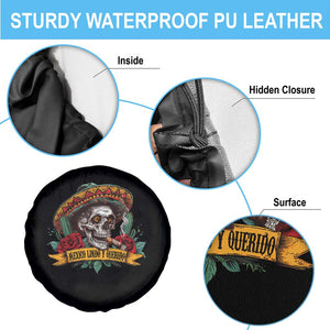 Funny Mexico Lindo Y Querido Spare Tire Cover Mexican Pride Vintage Sombrero Hat Skull TS11 Print Your Wear