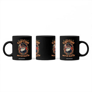 Funny Motor Boat Captain Coffee Mug Pontoon SOB Motor Boating Vintage TS02 Print Your Wear
