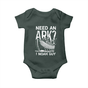 Funny Need An Ark I Noah Guy Baby Onesie Christian Pun TS11 Print Your Wear
