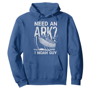 Funny Need An Ark I Noah Guy Hoodie Christian Pun TS11 Royal Blue Print Your Wear
