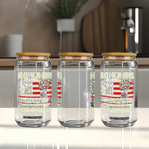 Funny No Kings Fight Oligarchy Glass Can Betsy Ross Flag Hand Fist TS11 Print Your Wear