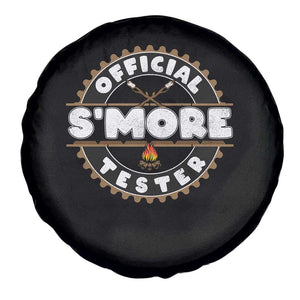 Funny Official Smores Tester Spare Tire Cover Camping Chocolate Marshmallow TS11 Print Your Wear